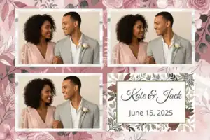 Mariage romantique au feuillage rose - Vivabox 4