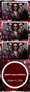 Crâne rose au style grunge - Vivabox 1