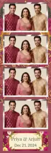 Mariage indien fleuri magenta - Vivabox 2
