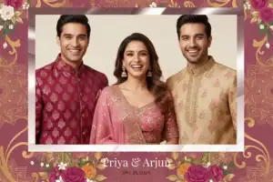 Mariage indien fleuri magenta - Vivabox 3