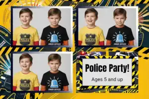 Anniversaire en patrouille de police - Vivabox 4