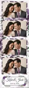 Mariage à la couronne florale violette - Vivabox 2
