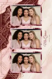 Quinceañera élégante or rose - Vivabox 5