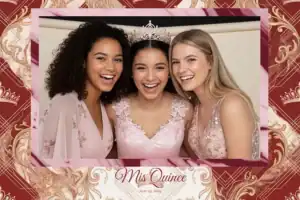 Quinceañera élégante or rose - Vivabox 3