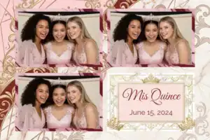 Quinceañera élégante or rose - Vivabox 4