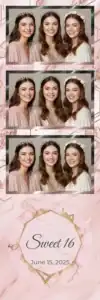 Glamour de marbre rose et or rose - Vivabox 1