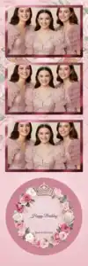 Fête de princesse rose capitonnée - Vivabox 1