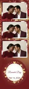 Saint-Valentin au cœur rouge scintillant - Vivabox 1
