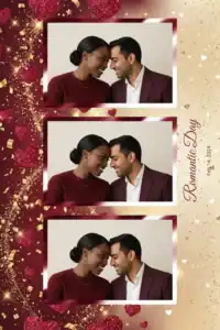 Saint-Valentin au cœur rouge scintillant - Vivabox 5