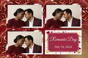 Saint-Valentin au cœur rouge scintillant - Vivabox 4