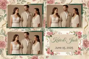 Mariage romantique aux fleurs roses - Vivabox 4