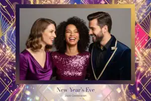 Fête du Nouvel An noire et or - Vivabox 3