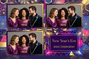 Fête du Nouvel An noire et or - Vivabox 4