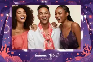 Fête estivale tropicale violette - Vivabox 3