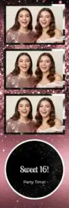 Seize ans glamour rose scintillant - Vivabox 1