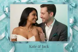 Cadeau turquoise avec nœud - Vivabox 3