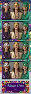 Masques bleus et violets de Mardi gras - Vivabox 2