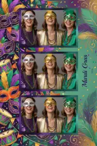 Masques bleus et violets de Mardi gras - Vivabox 5