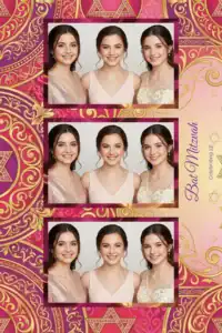 Bat Mitzvah rose scintillante - Vivabox 5
