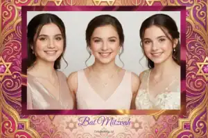 Bat Mitzvah rose scintillante - Vivabox 3
