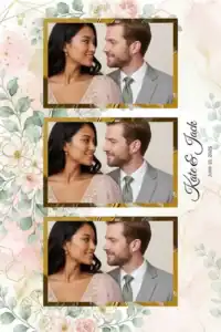 Mariage champêtre fleuri sur bois - Vivabox 5