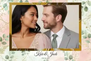 Mariage champêtre fleuri sur bois - Vivabox 3