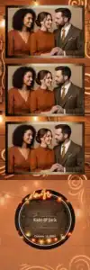 Mariage champêtre aux guirlandes lumineuses - Vivabox 1