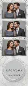Mariage aux confettis argentés - Vivabox 1