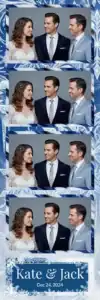 Motif hivernal de flocons blancs - Vivabox 2