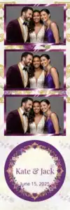 Mariage fleuri violet à l’aquarelle - Vivabox 2