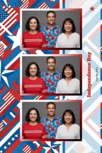 Rayures patriotiques du 4 juillet - Vivabox 5