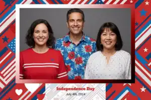 Rayures patriotiques du 4 juillet - Vivabox 3
