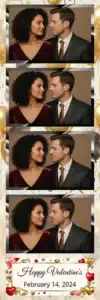 Saint-Valentin blanche aux cœurs dorés - Vivabox 2