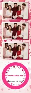 Saint-Valentin aux cœurs roses et rouges - Vivabox 1