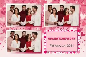 Saint-Valentin aux cœurs roses et rouges - Vivabox 4