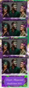 Mardi gras violet, vert et or - Vivabox 2