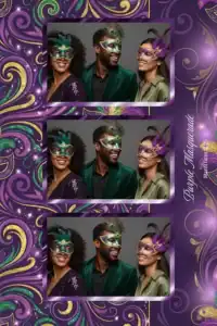 Mardi gras violet, vert et or - Vivabox 5