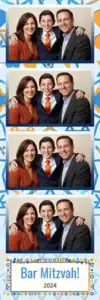 Bar Mitzvah bleu et blanc à fanions - Vivabox 2