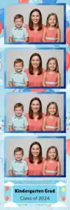 Diplôme bleu et rouge en classe - Vivabox 2