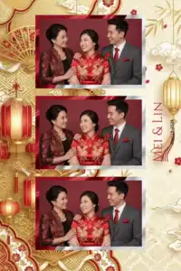 Mariage chinois rouge et or - Vivabox 5