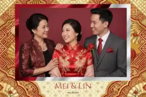 Mariage chinois rouge et or - Vivabox 3