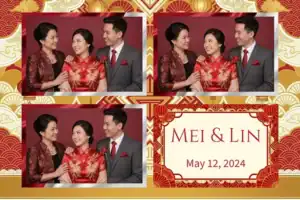 Mariage chinois rouge et or - Vivabox 4