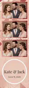 Mariage marbré rose et or rose - Vivabox 1