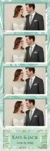 Mariage vert sauge à cadre hexagonal - Vivabox 2